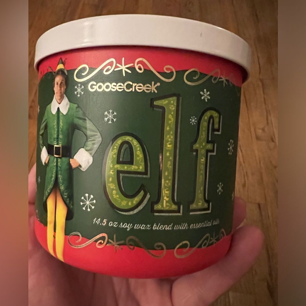 Goose Creek SOLD OUT ELF Buddy The Elf 3 Wick Candle Limited Edition 14.5 oz